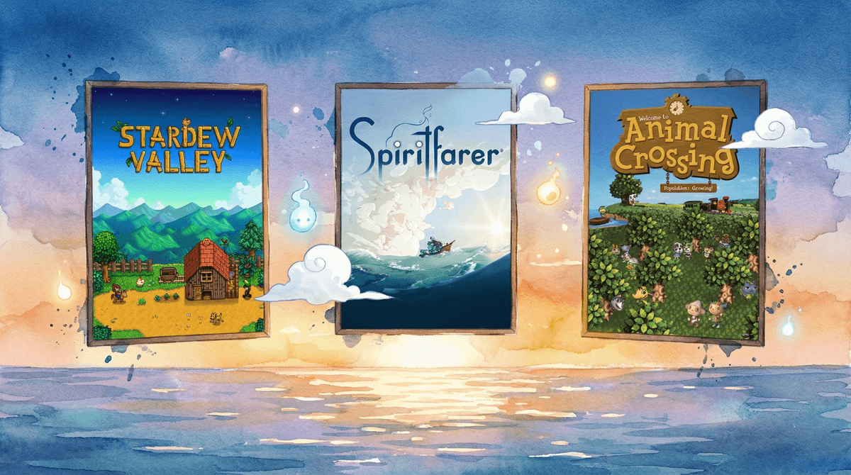 Animal Crossing-Stardew Valley and Animal Crossing New Horizons