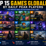 Top 15 Games Globally by Daily Peak Players in 2026